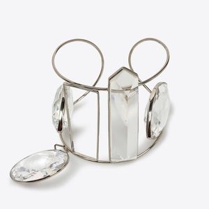 Maison Margiela chandelier crystal cuff bracelet